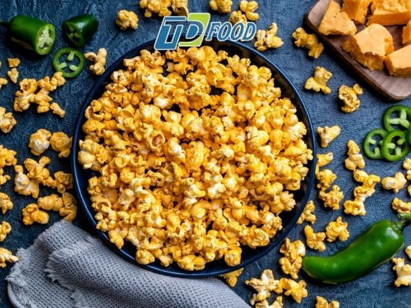 Cách ứng dụng bột phô mai bắp vào sản phẩm snack công nghiệp